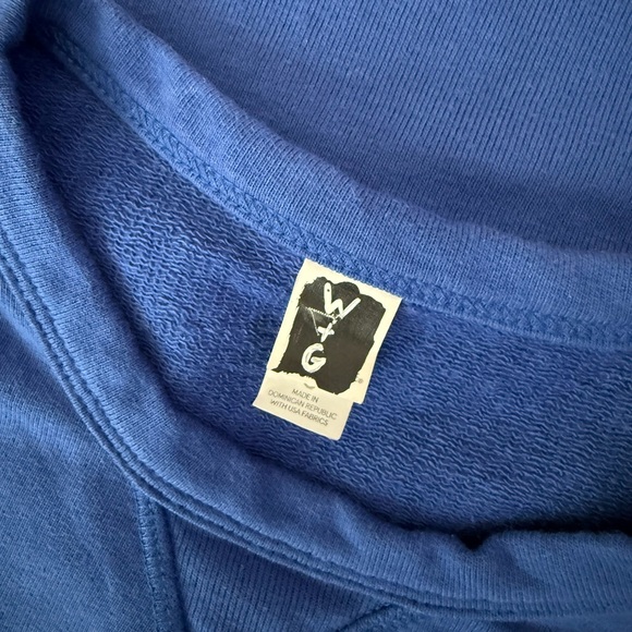 MTV x Wren + Glory Blue Patch Sweatshirt - Picture 7 of 8